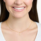 18K Real Saudi Gold Letters A Necklace 167 - Embellish Gold