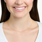 18K Real Saudi Gold Letters A Necklace 167 - Embellish Gold
