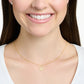 18K Real Saudi Gold Letters A Necklace 167 - Embellish Gold