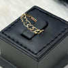 18k Real Saudi Gold 5 Set Flower Ring 090