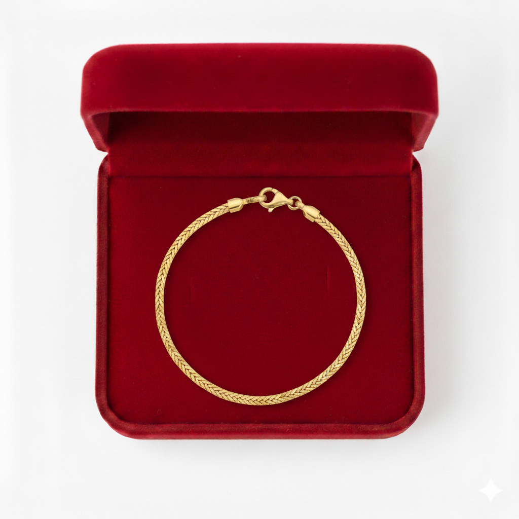 18k Gold Knot Bracelet