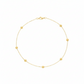 18K Gold Six Balls Bracelet
