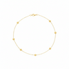18K Gold Six Balls Bracelet