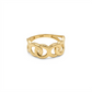 18k Gold Loop Style Ring