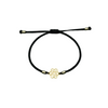 18K Real Gold Flower Lucky Charm Bracelet