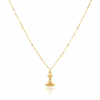 18K Real Gold Tif Necklace