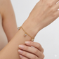 18k Gold 3 Cinnamon Bracelet
