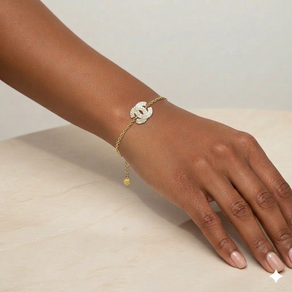 925 Silver CC Bracelet