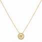18k Gold Versace Face Necklace