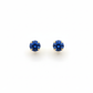 18k Gold Zircon Stone Earrings