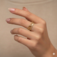 18k Gold Love Ball Ring
