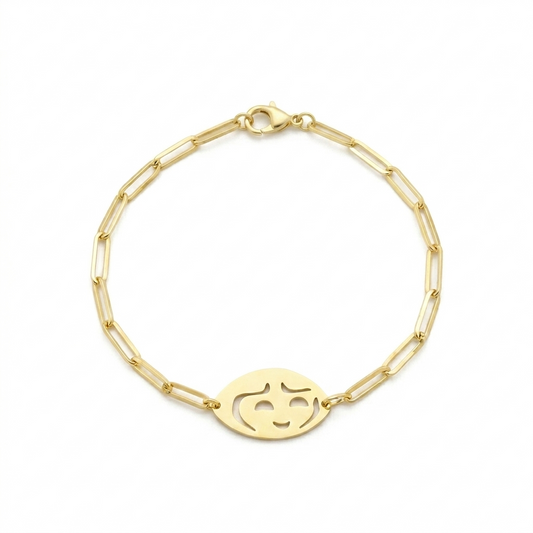 18K Real Gold Dora Kids Bracelet