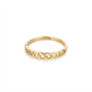 18k Gold Twisted Inspired Ring