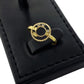 3 Stone Circle Ring