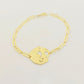 18K Real Gold Tweety Kids Bracelet
