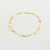 18K Real Gold Arrow Plates With Stones