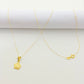 18K Real Gold Flower Necklace V1.1 - Embellish Gold