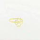 4 Heart Flower Ring.
