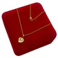 18K Real Gold Pure Leaf Necklace - Embellish Gold