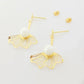 Pearl Flower Earrings