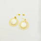 Versace Stone Earrings