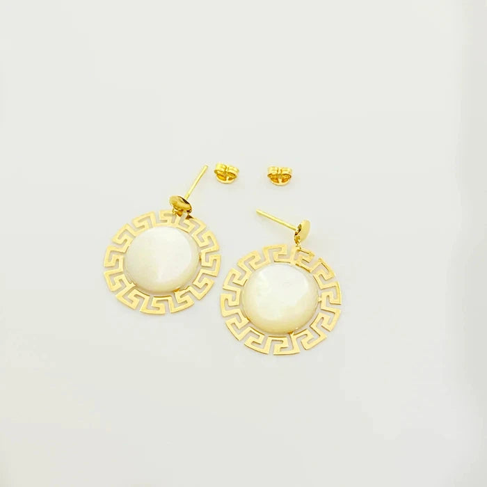 Versace Stone Earrings