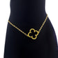 18k Gold Black Clove Flower Bracelet - Embellish Gold