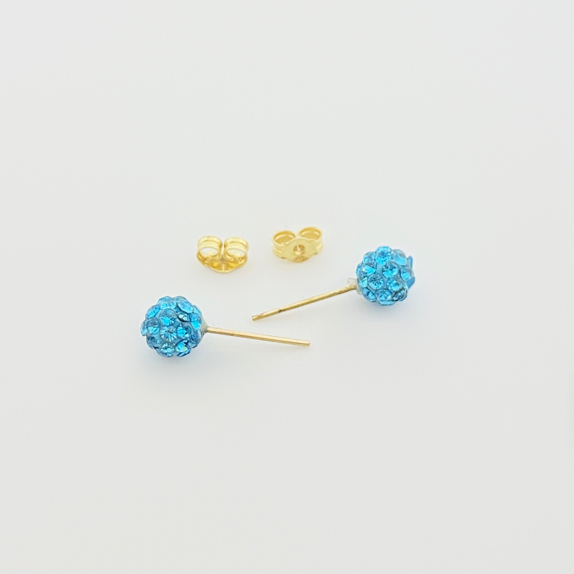 18k Gold Swarovski Multi Color Earrings - Embellish Gold