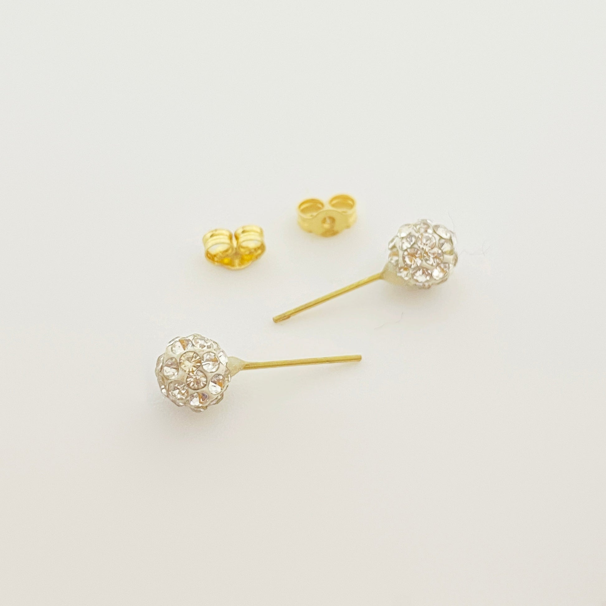 18k Gold Swarovski Multi Color Earrings - Embellish Gold