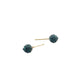 18k Gold Swarovski Multi color Studs Earrings - Embellish Gold