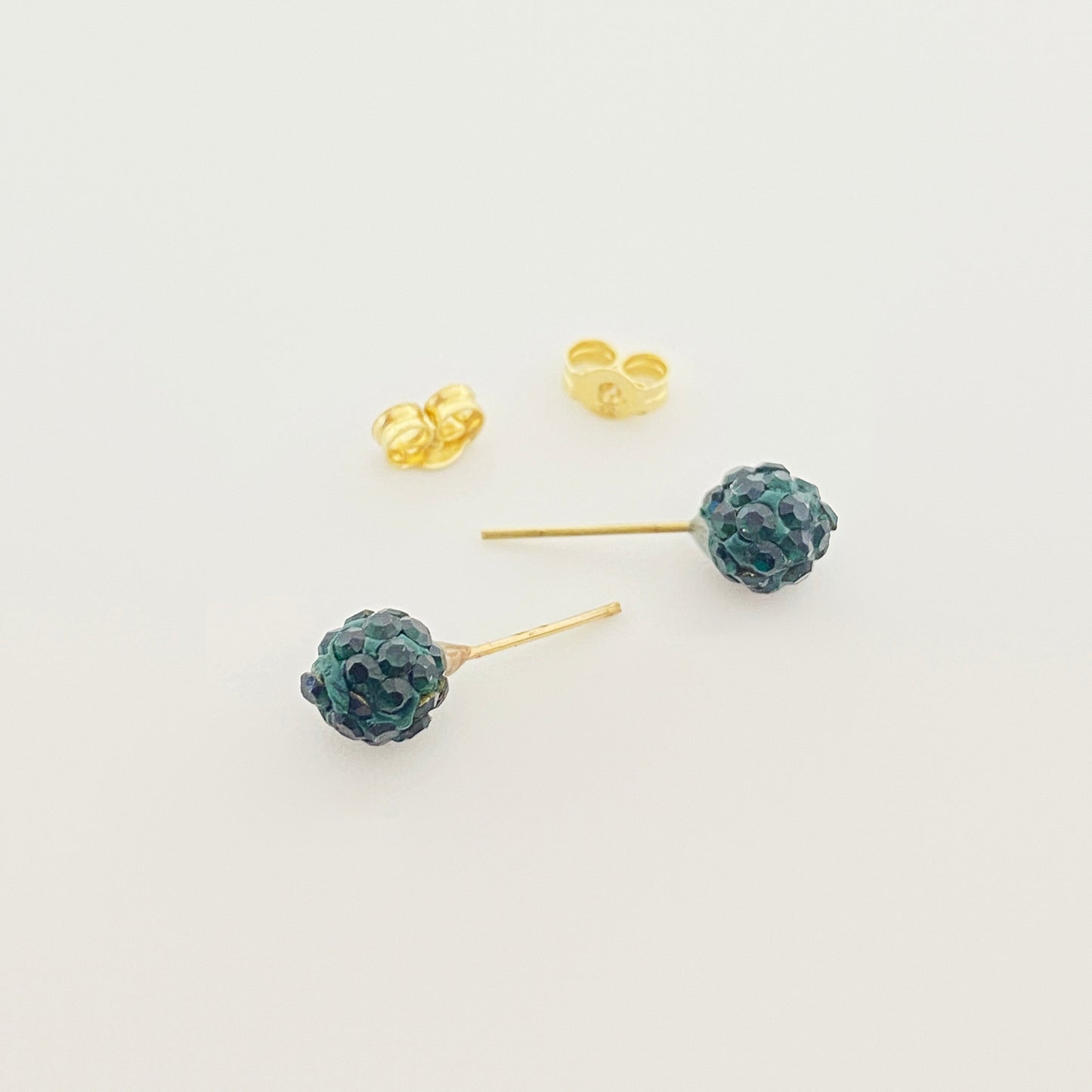 18k Gold Swarovski Multi Color Earrings - Embellish Gold