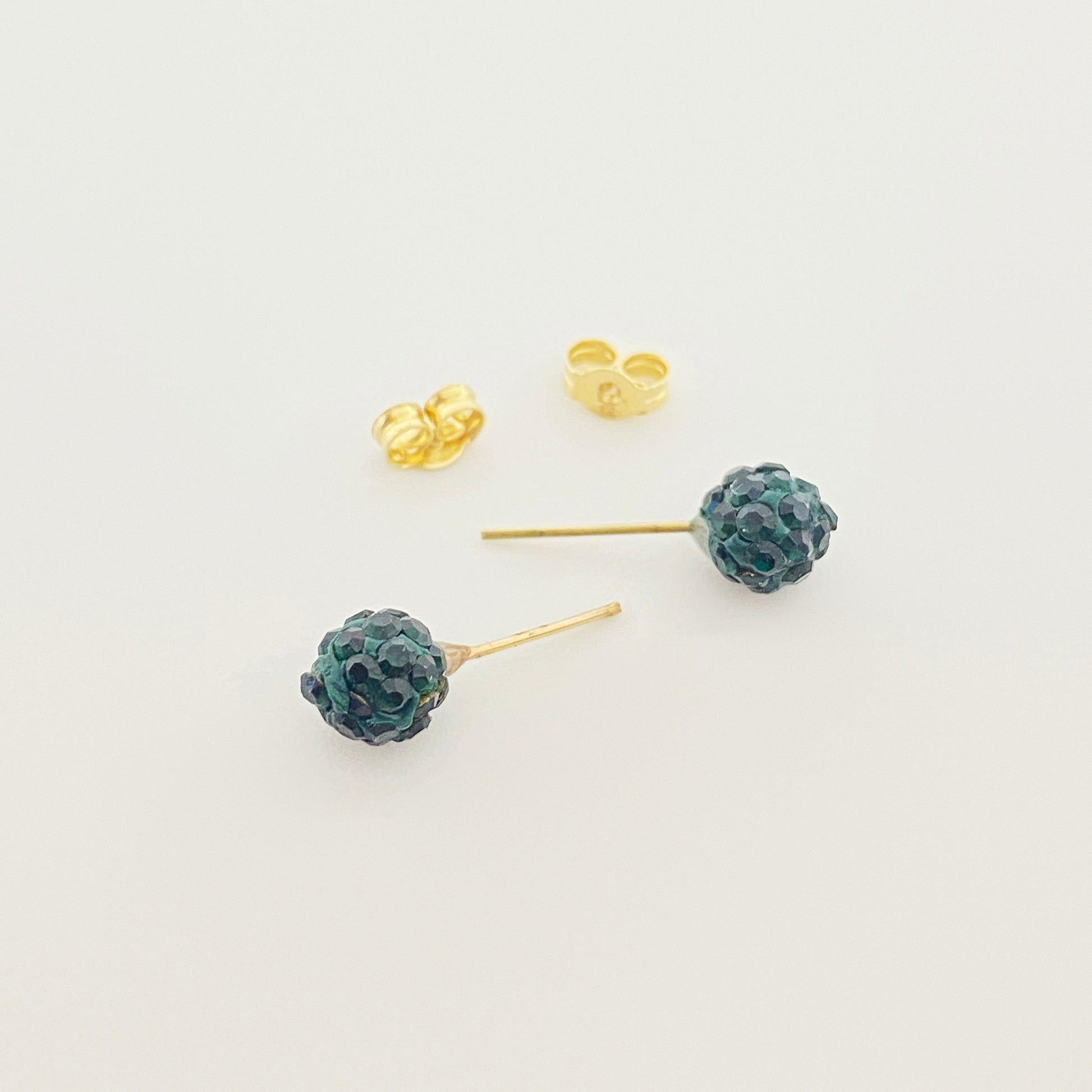18k Gold Swarovski Multi Color Earrings - Embellish Gold