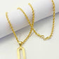 18K Real Gold Inspired Design Necklace - Embellish Gold