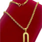 18K Real Gold Inspired Design Necklace - Embellish Gold