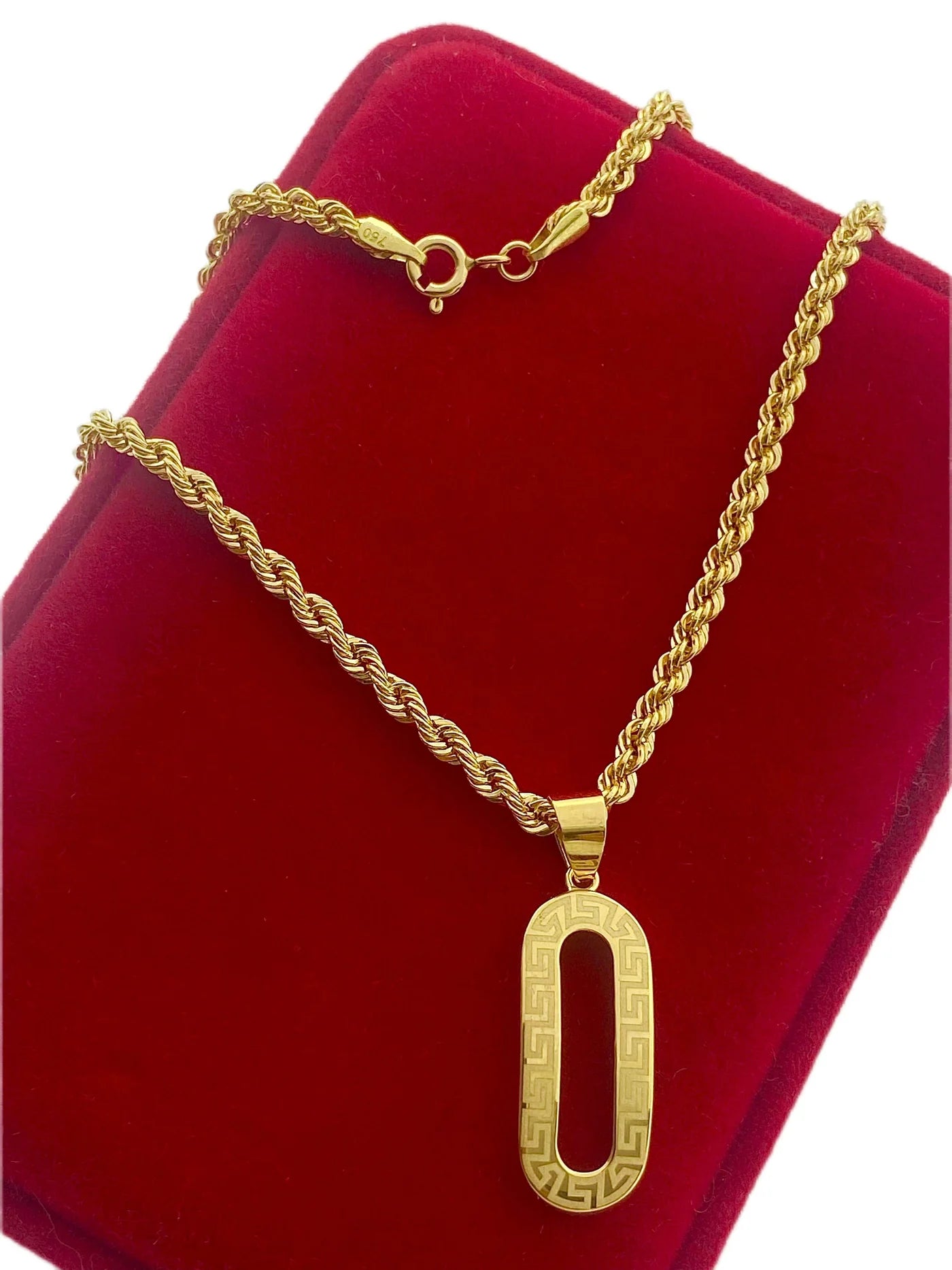 18k Gold Inspired Design Necklace