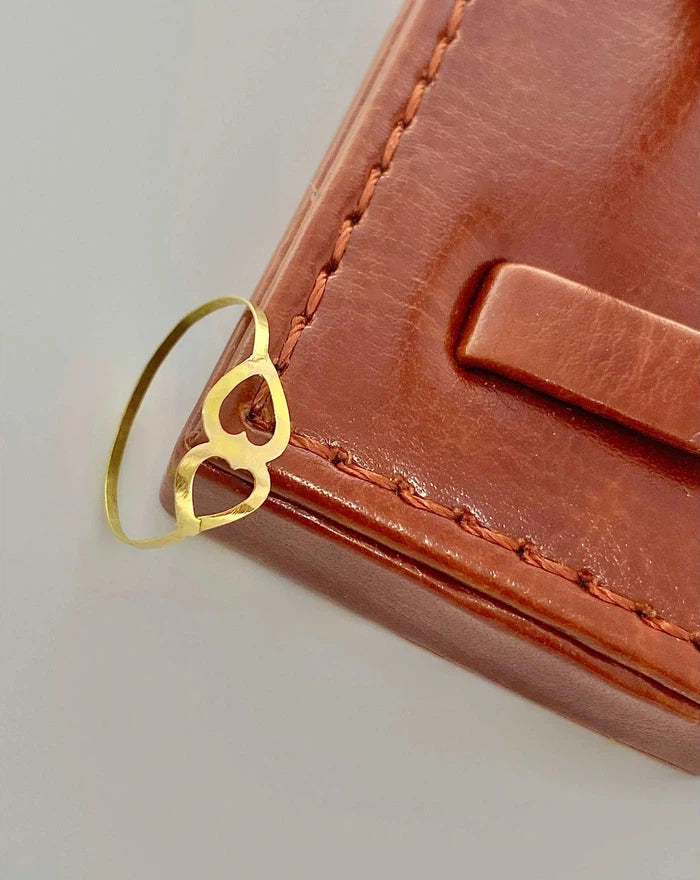 Double Heart Ring