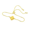 Flower bracelet 18K Gold Pendant With 18K Gold Plated Chains - Embellish Gold