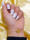 18K Real Gold Leaf Bracelet - Embellish Gold