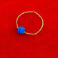 Sea Blue Swarovskiring