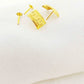 18k Real Gold Maze Earrings - Embellish Gold