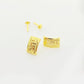 18k Real Gold Maze Earrings - Embellish Gold