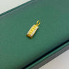 18k Gold Maze Pendant