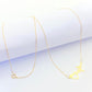 18K Real Saudi Gold Heartbeat Necklace 198 ‚Äì A Rhythmic Elegance in Gold Necklace for Women - Embellish Gold