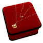 18K Real Gold White Droplet Necklace - Embellish Gold