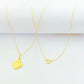 18K Real Gold VC Box Necklace - Embellish Gold