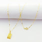 18K Real Gold Maze Necklace - Embellish Gold