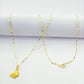 18K Real Gold Butterfly Field Necklace - Embellish Gold