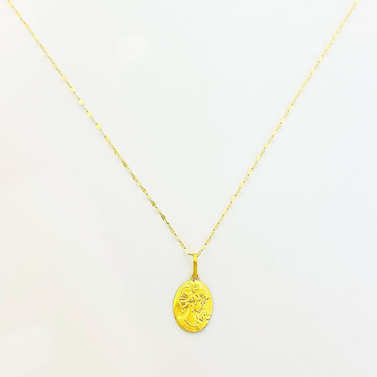 18k Gold Mother's Love Jewelry Set