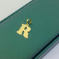 18k Gold Alphabet Pendants