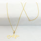 18k Gold Heart Beat Necklace